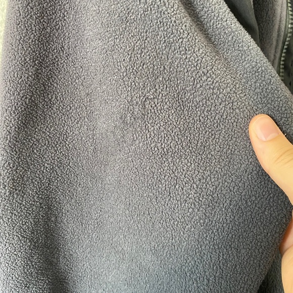 The North Face Blue Fleece Zip Up Jacket - Picture 9 of 16